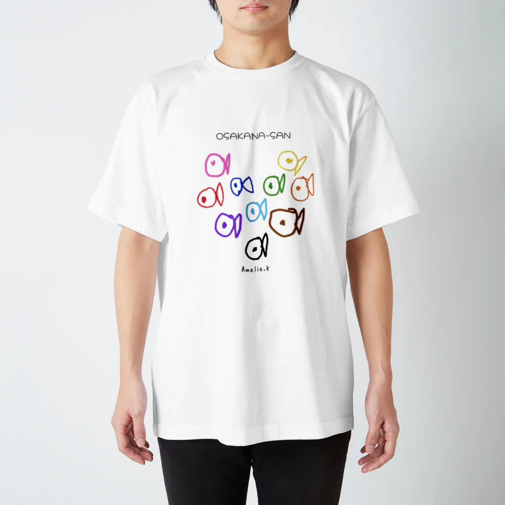 あめりちゃんのお店屋さんのOSAKANA-SAN Regular Fit T-Shirt