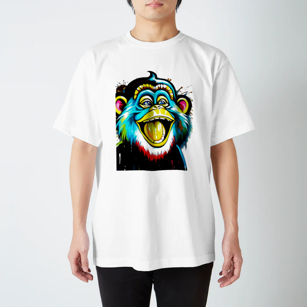 クレイジーモンキーズの「PRIMAL SCREAM」 Regular Fit T-Shirt