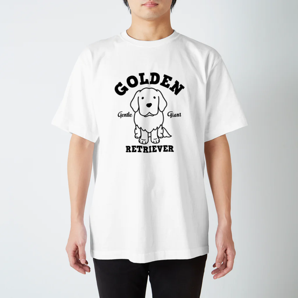 efrinmanのGOLDEN RETRIEVER Regular Fit T-Shirt