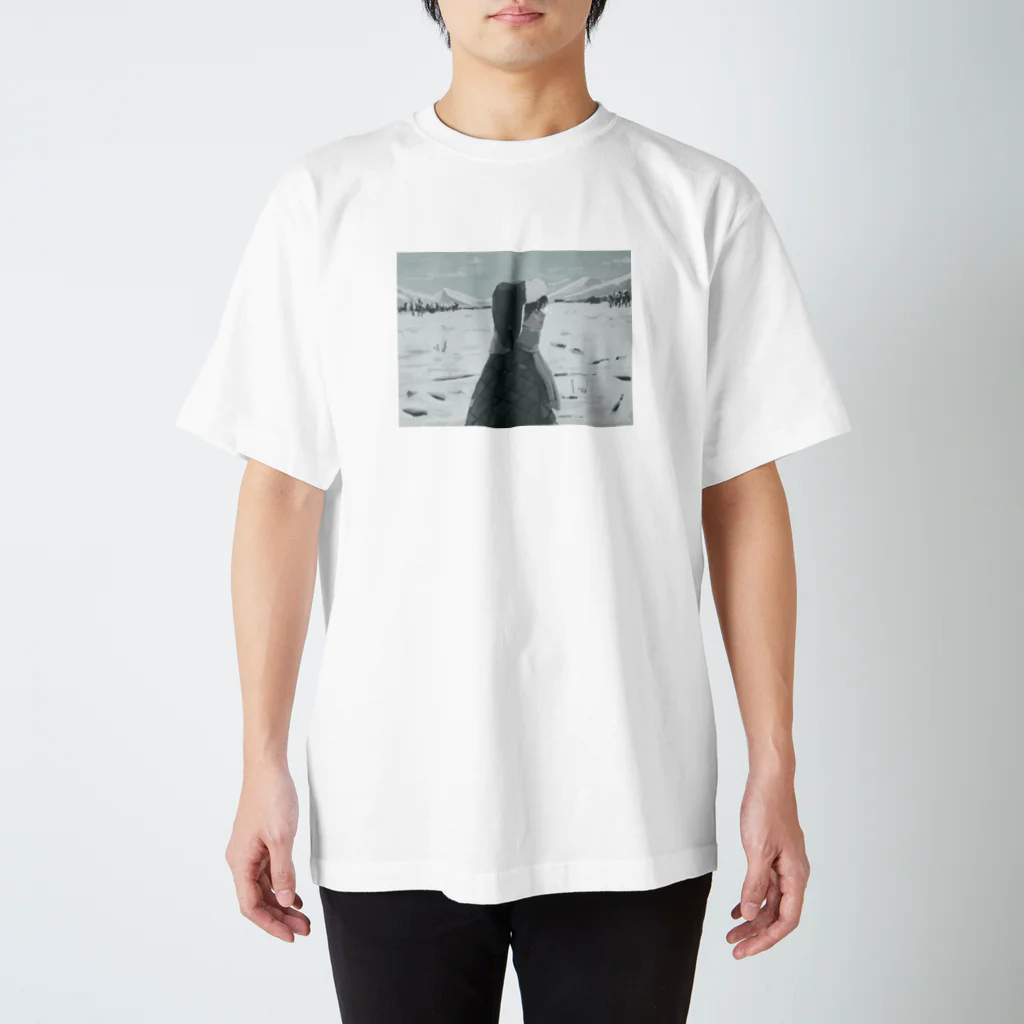 ミネの雪が恋しい Regular Fit T-Shirt