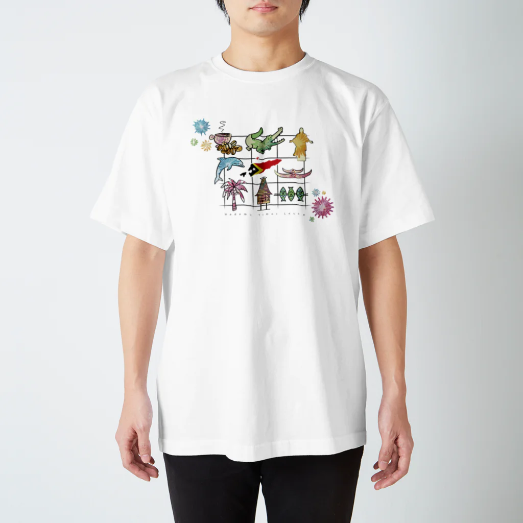 SHARETLの知られざる南国｜東ティモールの暮らしデザインT（薄色） Regular Fit T-Shirt