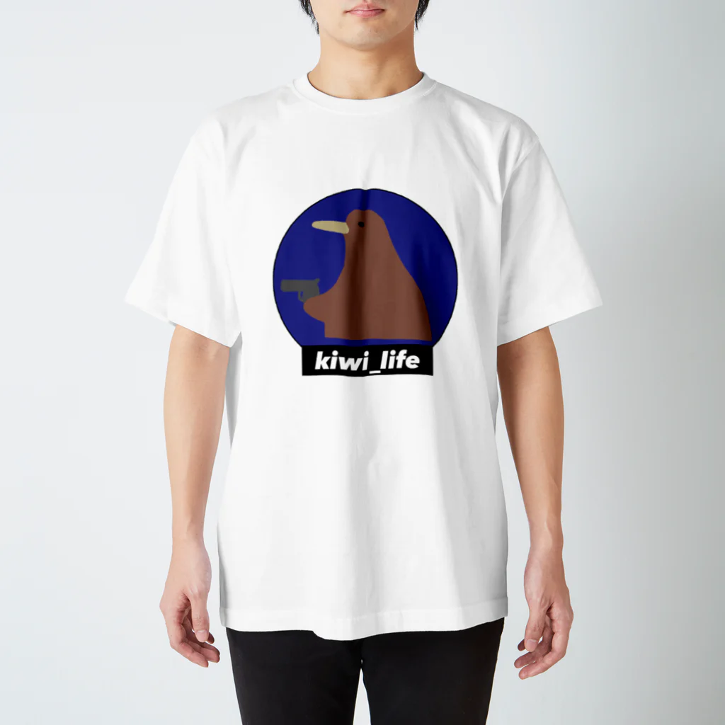 ningen_lifeのkiwi_life（BIG拳銃）/Tシャツ Regular Fit T-Shirt