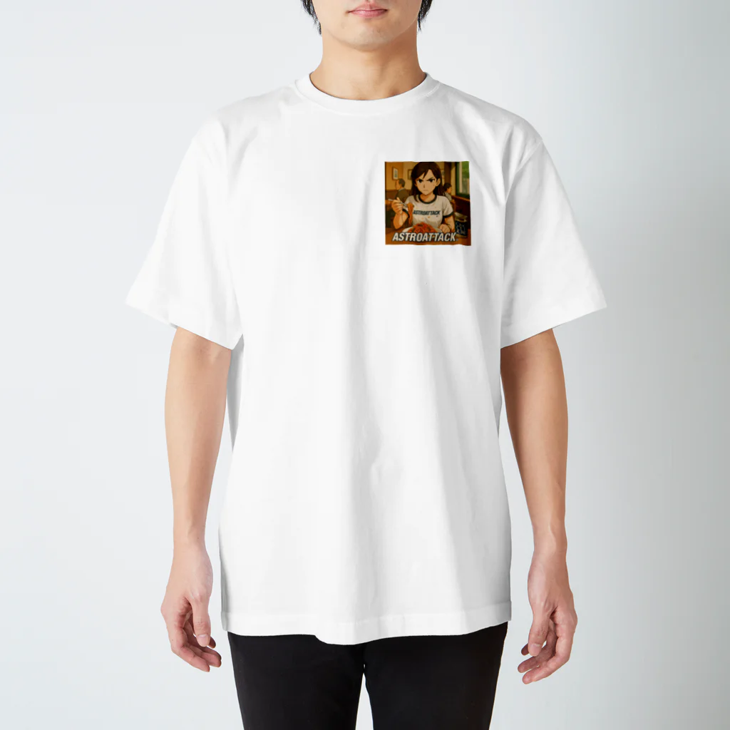 astroattackのASTROATTACK　ナポリやタンソース飛び Regular Fit T-Shirt