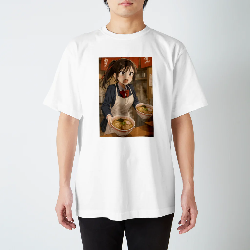 jongtaeのラーメン女子Tシャツ Regular Fit T-Shirt