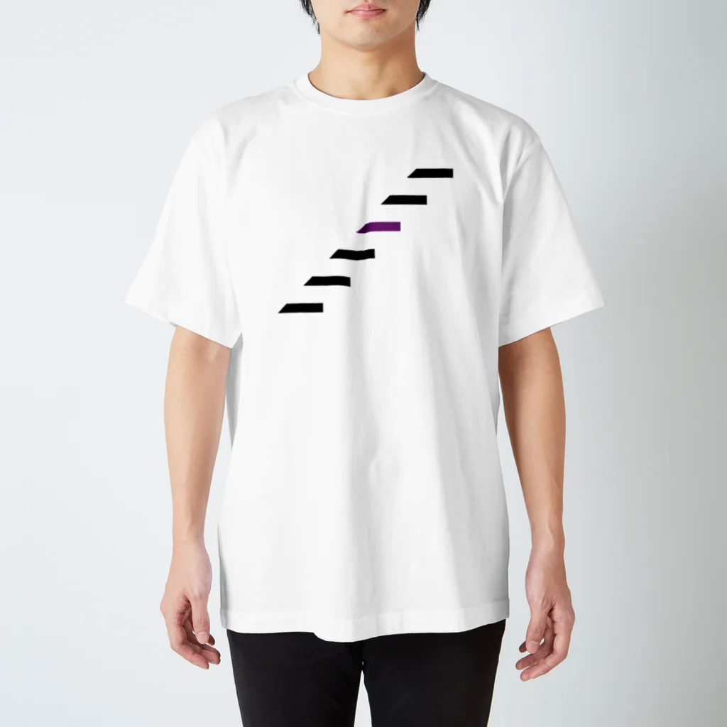 乃木坂オタクには三角が見えるTシャツ（6 steps） / たいたい屋