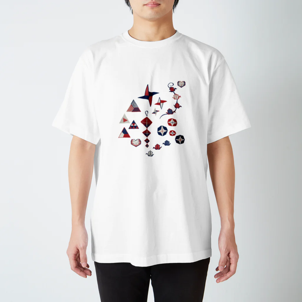 IZANAMI by Akane Yabushitaの【日本レトロ#19】折り紙 Regular Fit T-Shirt