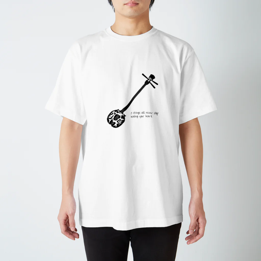 Okinawa34infoの沖縄三線 Regular Fit T-Shirt
