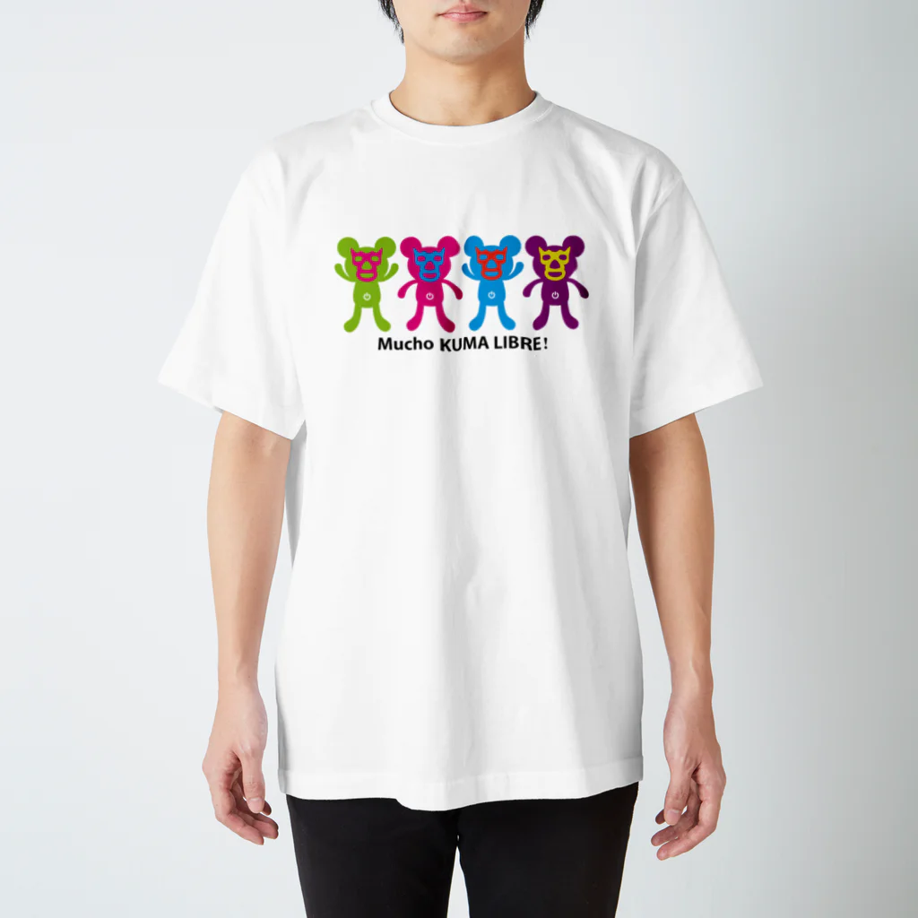 福田達也 / graciasのKUMA LIBRE Regular Fit T-Shirt