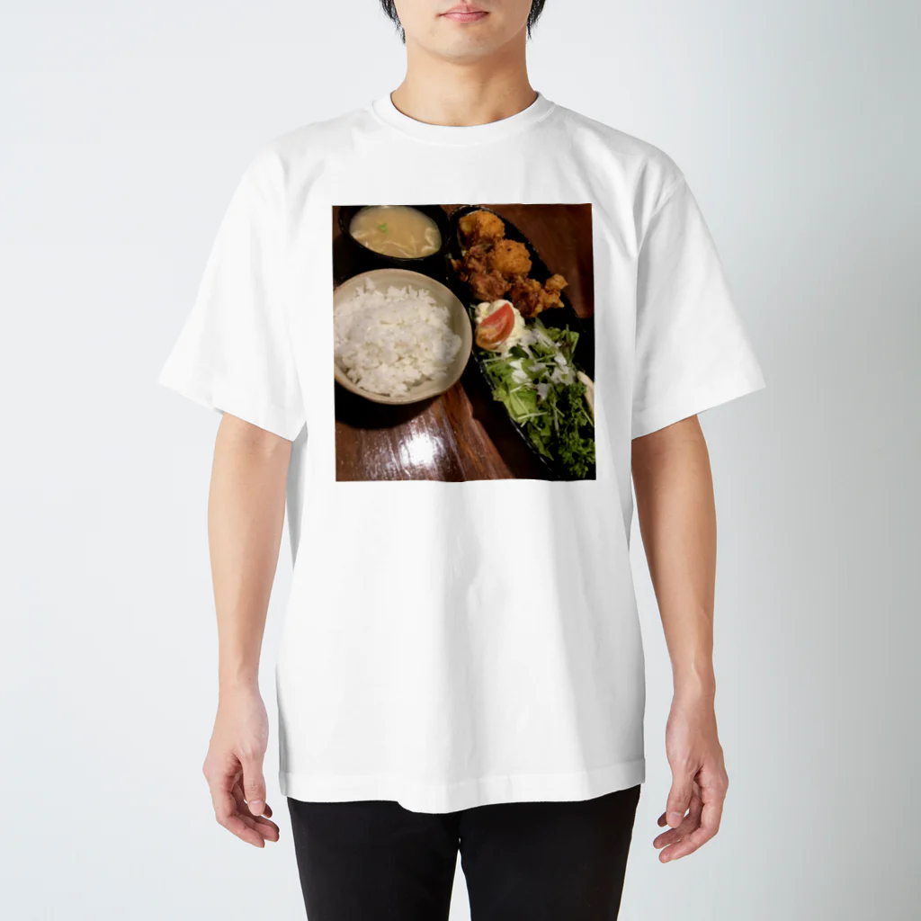 R/Rのタルタルチキン定食 Regular Fit T-Shirt