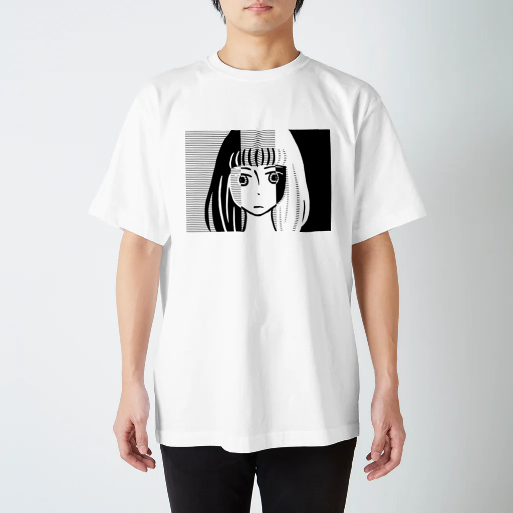 yummi's itemの三重人格ちゃん Regular Fit T-Shirt