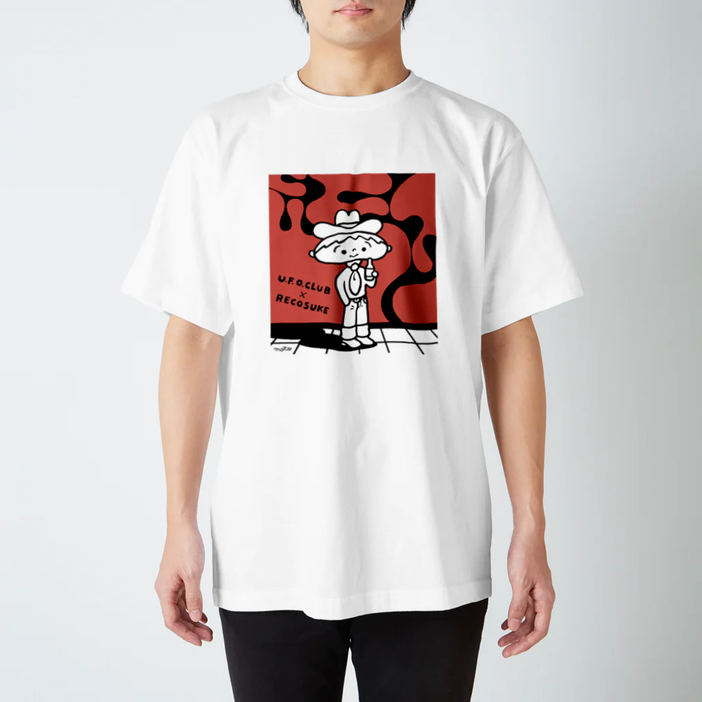 東高円寺U.F.O.CLUB webshopのレコスケくん x U.F.O.CLUBオリジナルTシャツ Regular Fit T-Shirt