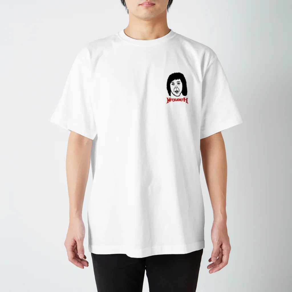 doodleのMITSUDETH バンドT Regular Fit T-Shirt