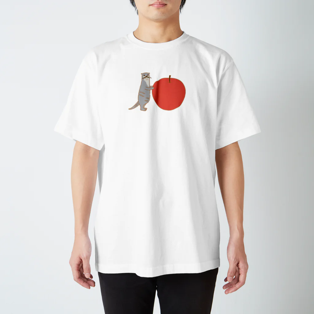ソーメンズのかわうそりんご Regular Fit T-Shirt