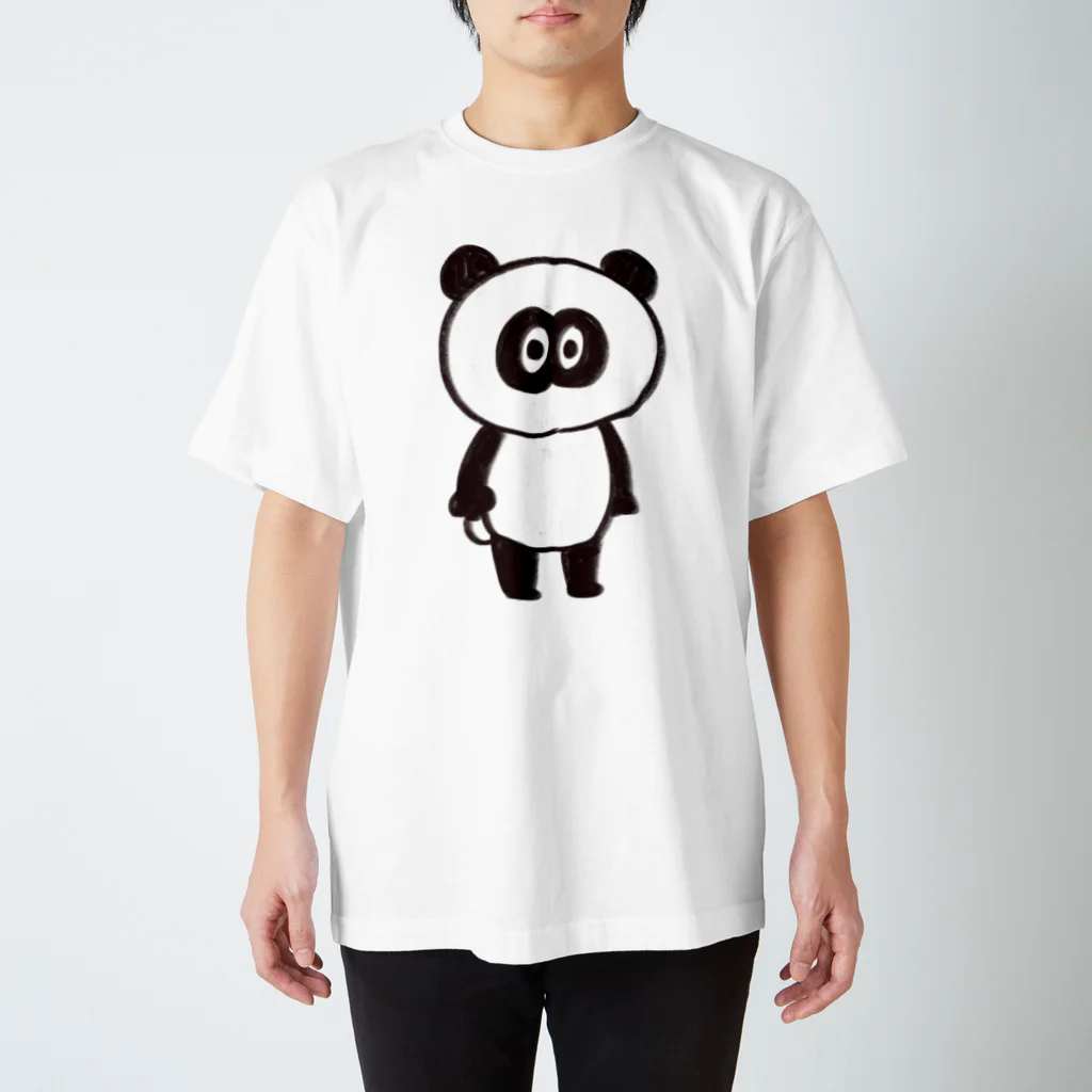 パンダ様　肌着　シャツ　３枚 太陰太極パンダBIGフェイクレイヤーTシャツ PANDIESTA JAPAN