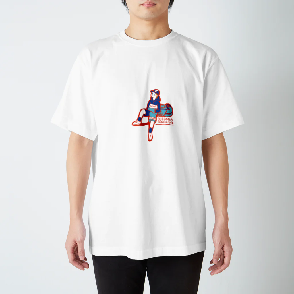 タケウマデザインのoutdoor Regular Fit T-Shirt