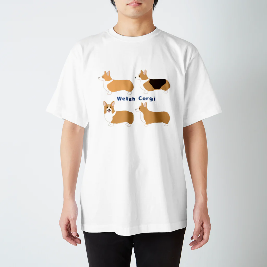  コーギー　REO.REO★のwelsh corgi Regular Fit T-Shirt