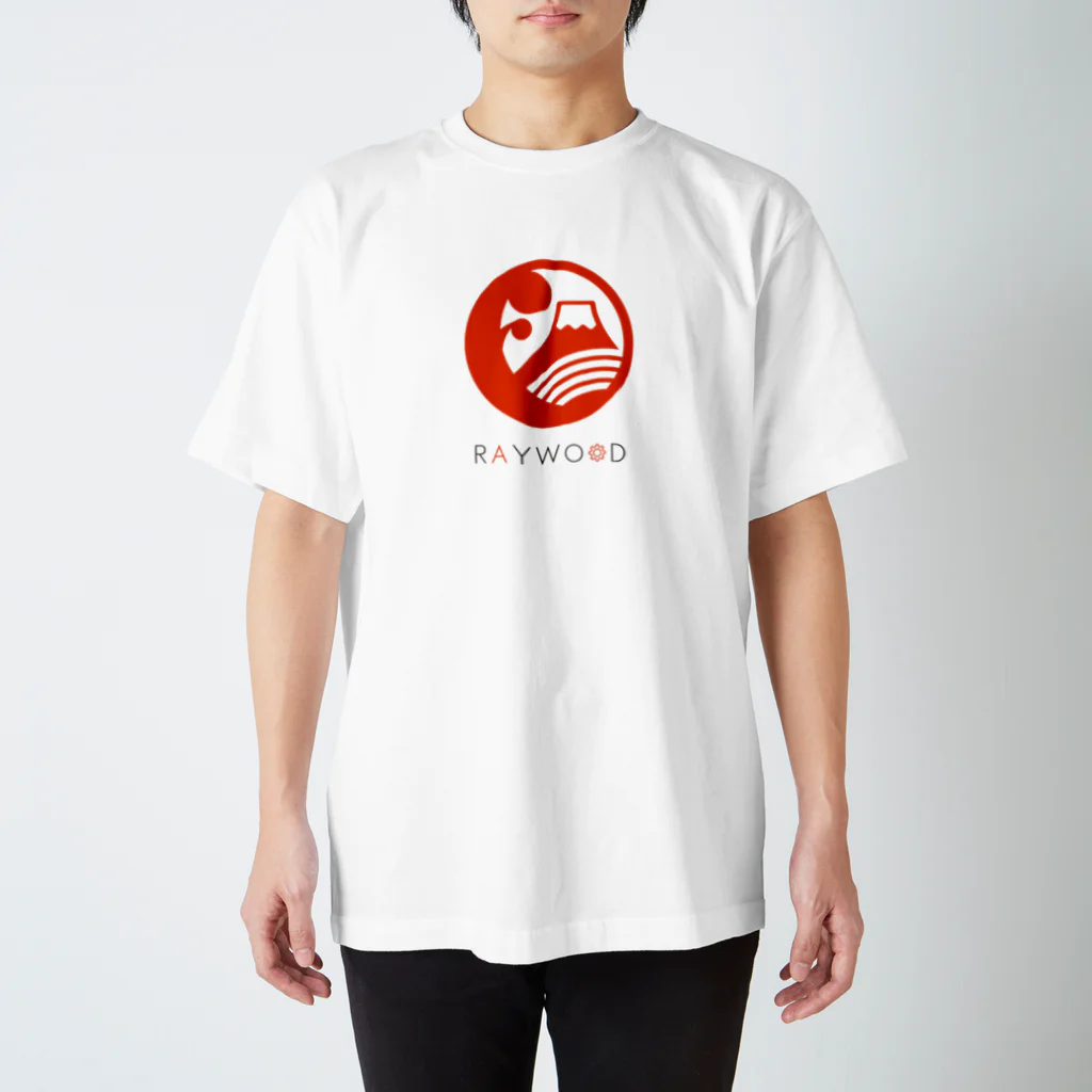 RAYWOOD公式🌙月讀つむぎ（筆や写楽）Vtuber化準備中！のRAYWOODロゴTシャツ Regular Fit T-Shirt