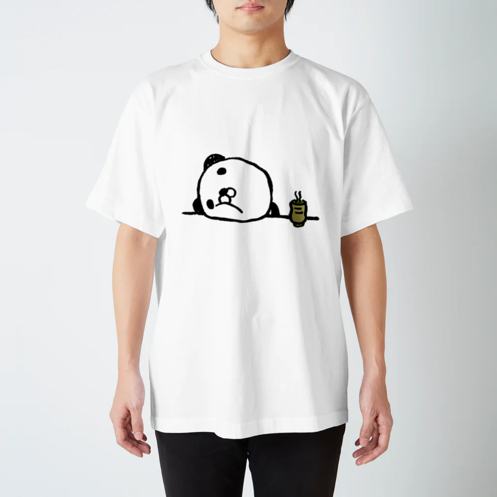 にしもんのキャラクターグッズのぱんだのえるのふてくされＴシャツ Regular Fit T-Shirt