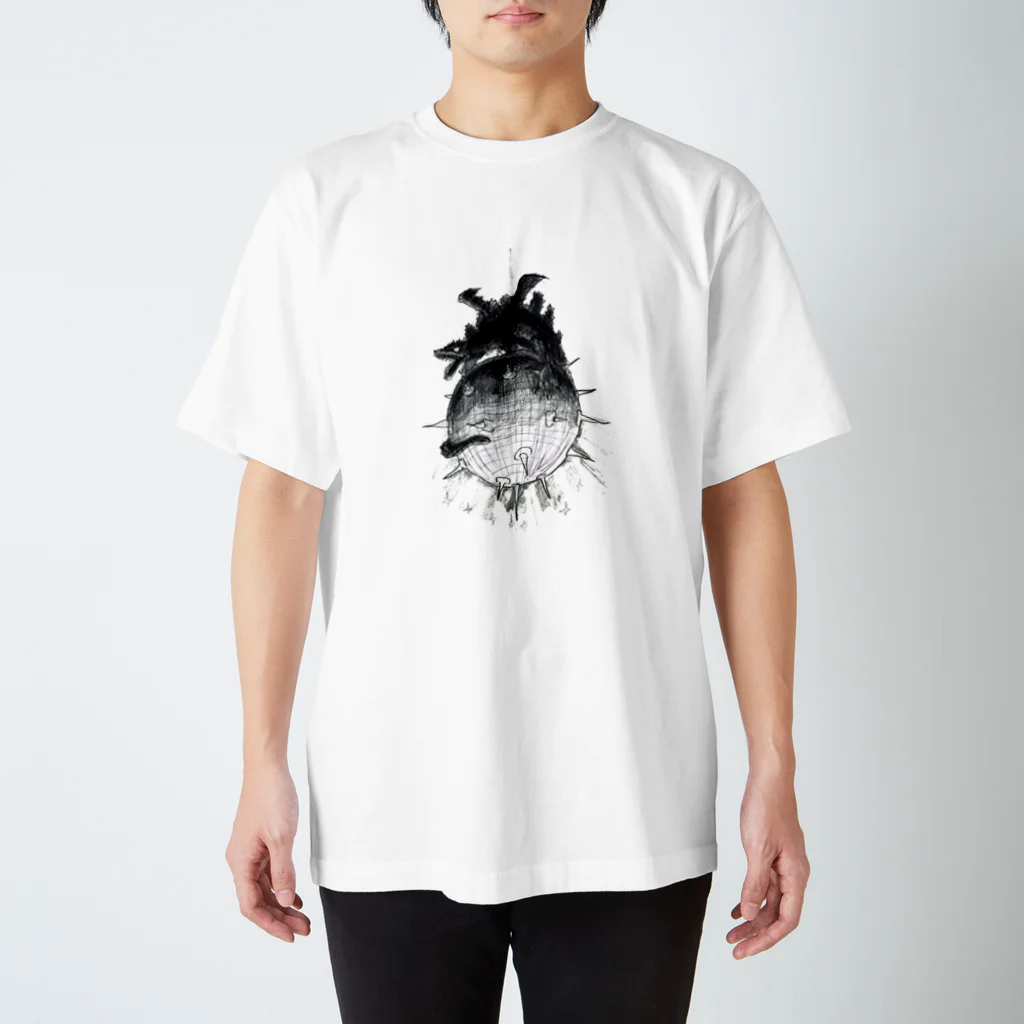 ヤノベケンジアーカイブ&コミュニティのヤノベケンジ《ザ・スター・アンガー》 Regular Fit T-Shirt