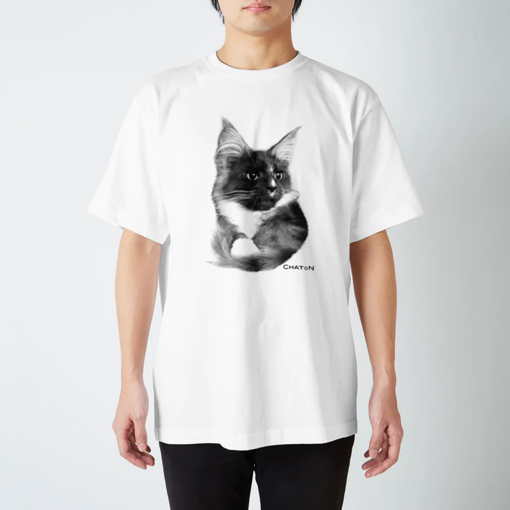 CHATONのメインクーン☆LaLa　Tシャツ Regular Fit T-Shirt