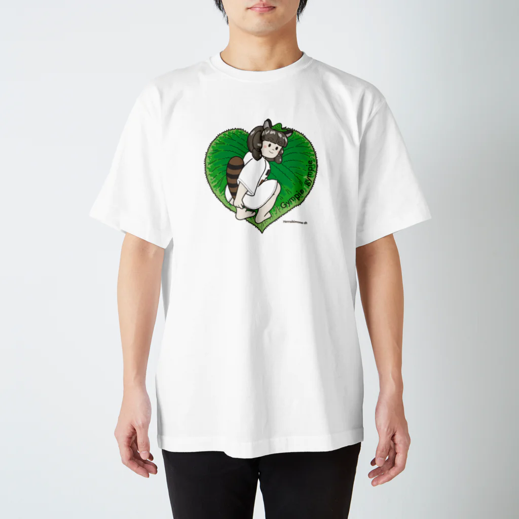 たぬきさんとギンピーギンピー Regular Fit T-Shirt by へんな