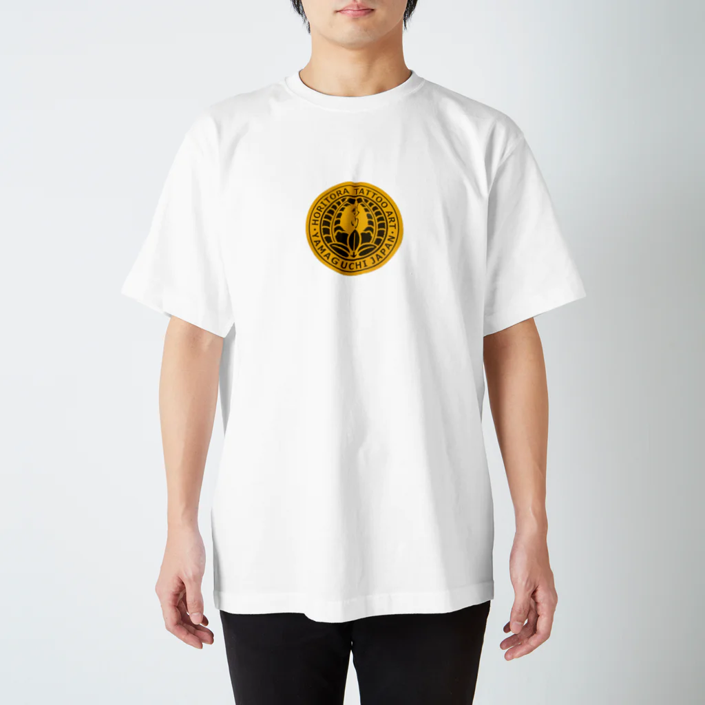 刺青 彫虎ARTの彫虎オリジナルデザイン Regular Fit T-Shirt