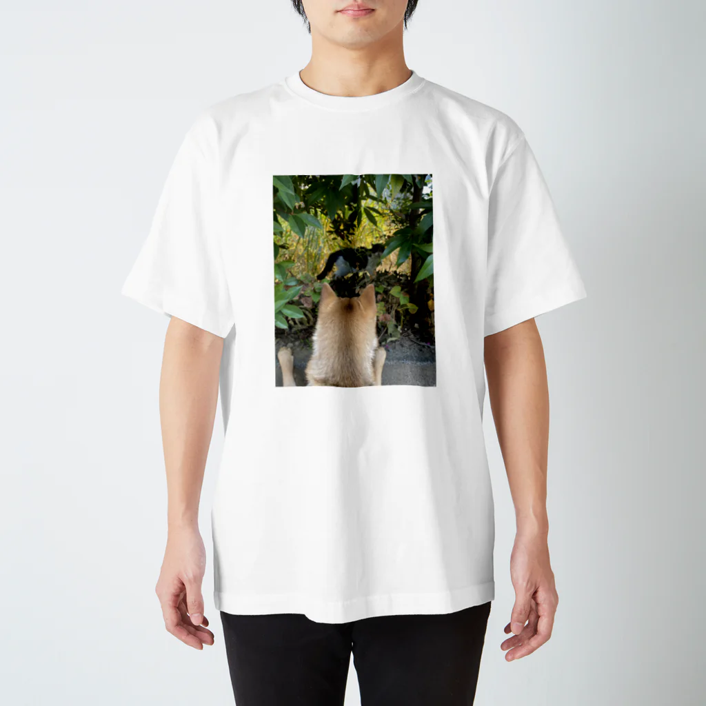 MugiMugiの犬and猫 Regular Fit T-Shirt