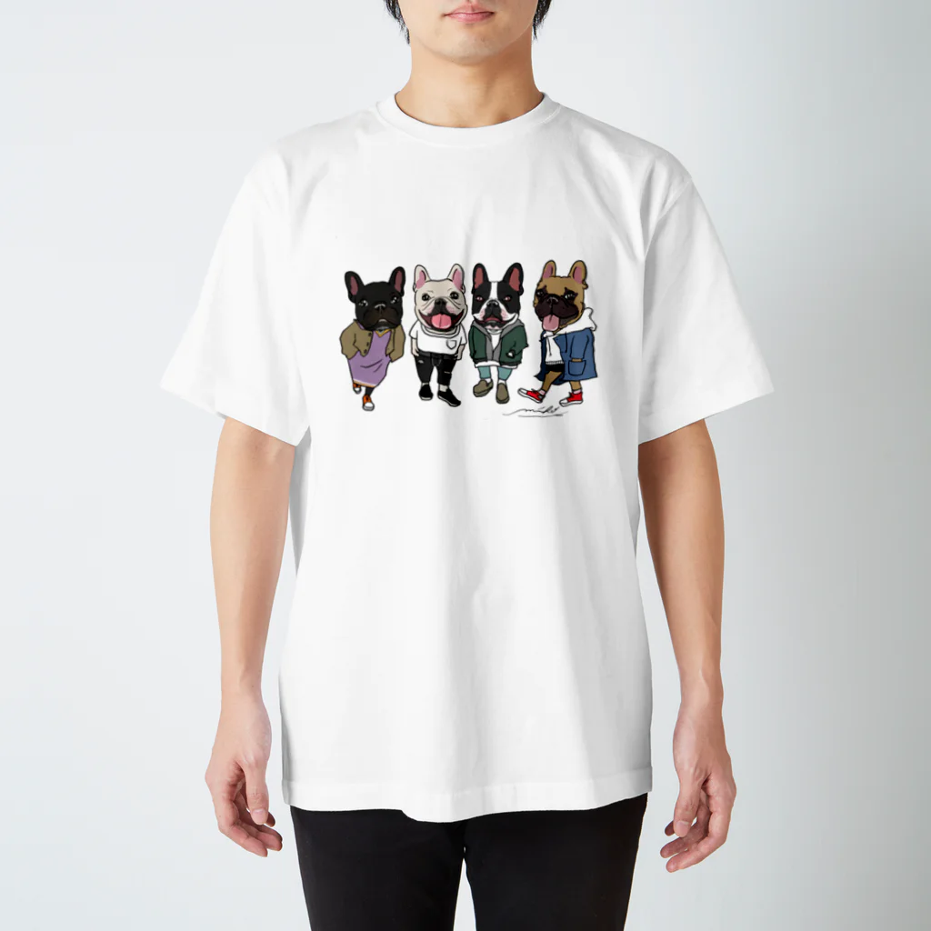 BULL HAWAII mihoデザイのBULL HAWAIIオリジナル　フレブル Regular Fit T-Shirt