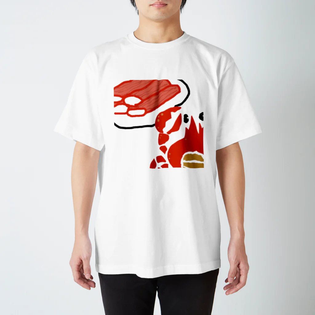 bearbenchのカニカマ Regular Fit T-Shirt