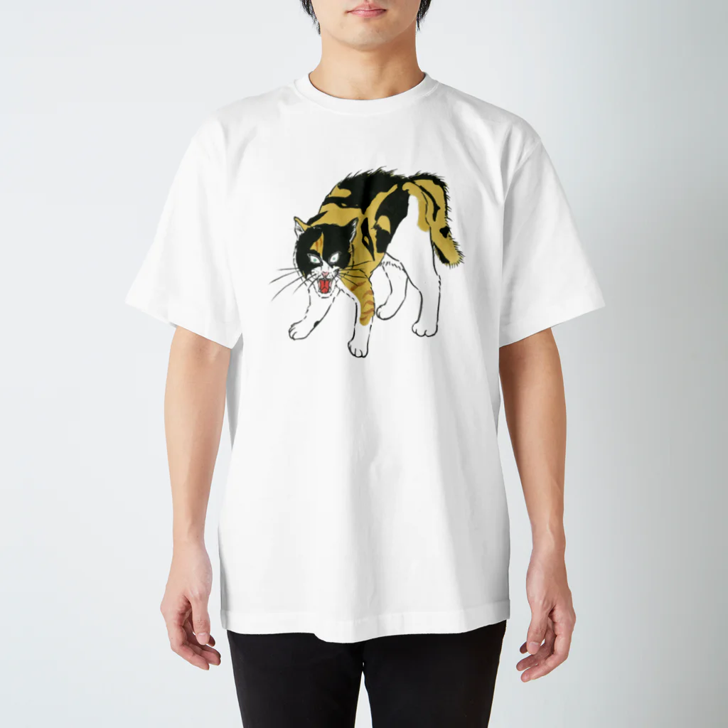 猫田三兄弟のIKAKUNEKO Regular Fit T-Shirt