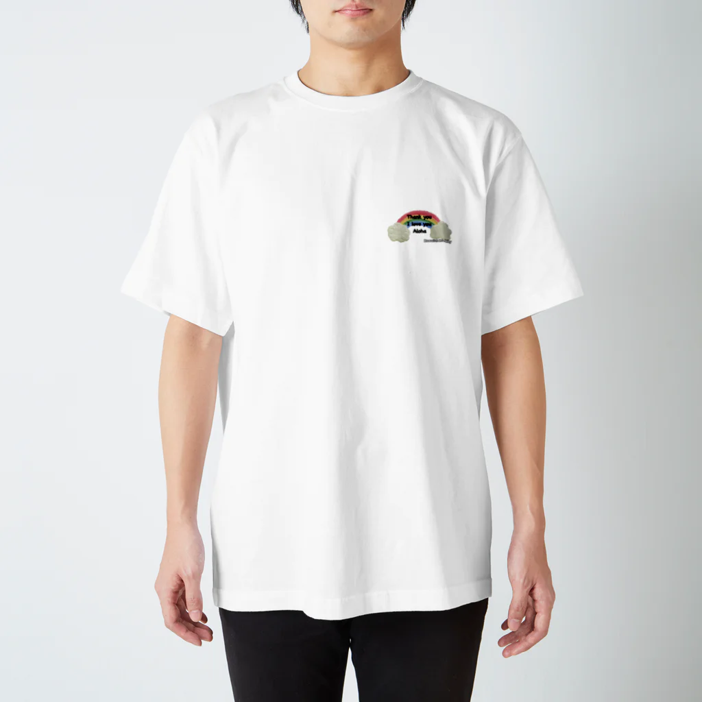 ハワイのChiakkyのRainbow  Regular Fit T-Shirt