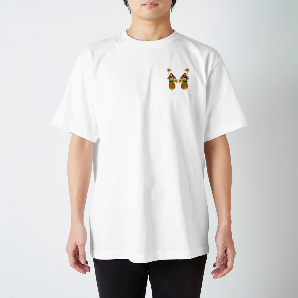 ぬまたひちのタヒチアンダンサーズ（モレ／デュオ） Regular Fit T-Shirt