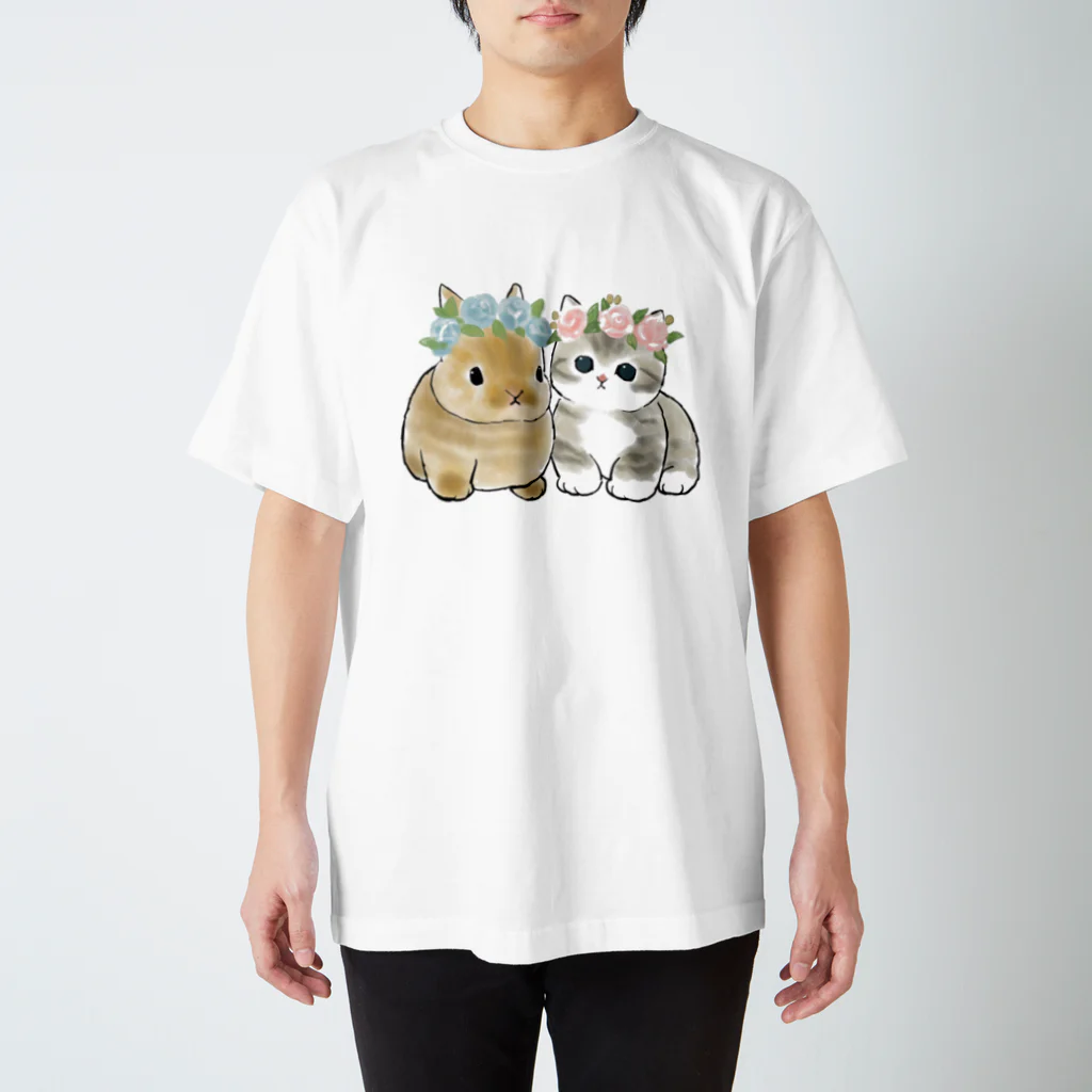 うさにゃん / mofusand ( mofu_sand )のスタンダードTシャツ通販