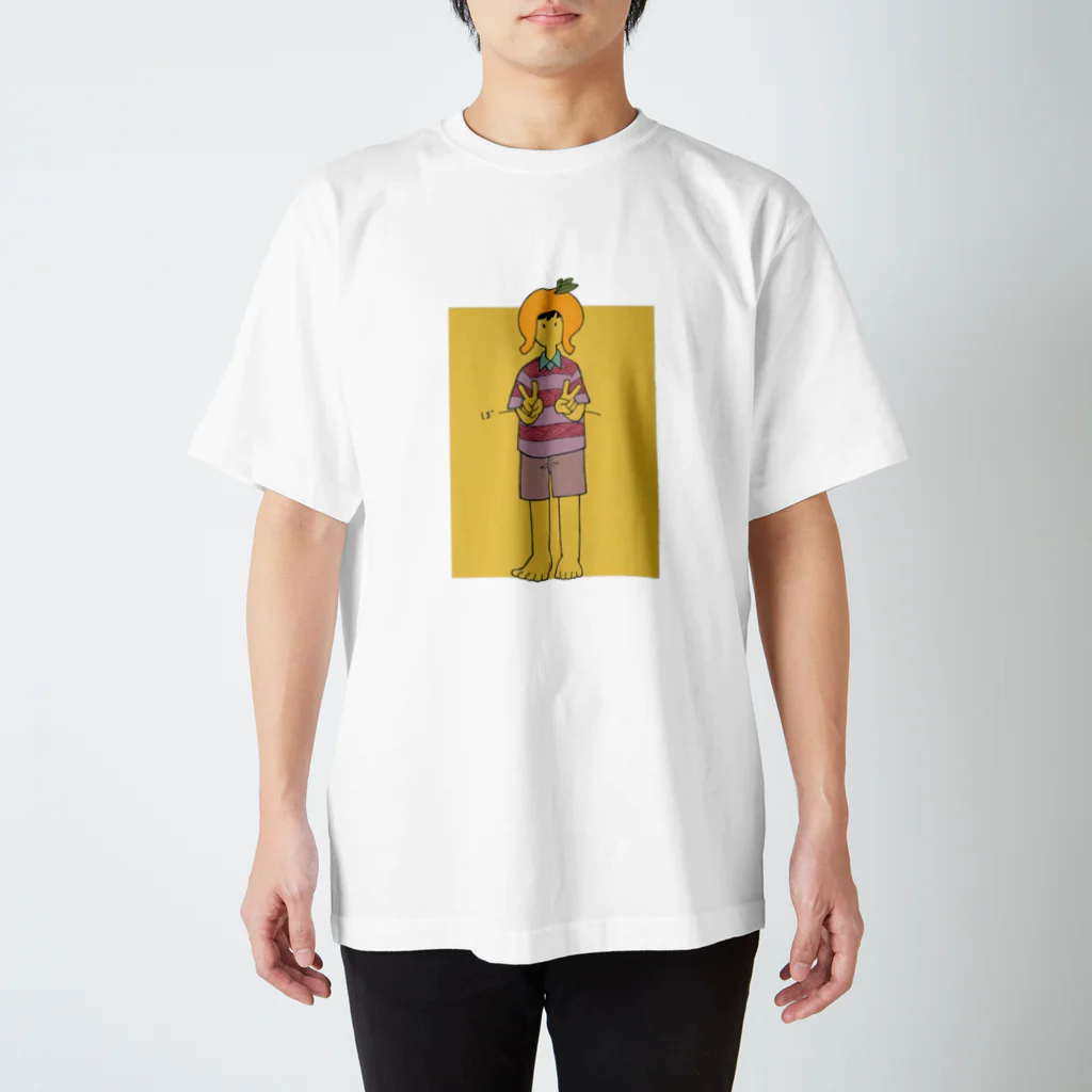 ぽつぶのだぶるぴーす（わーちゃん） Regular Fit T-Shirt