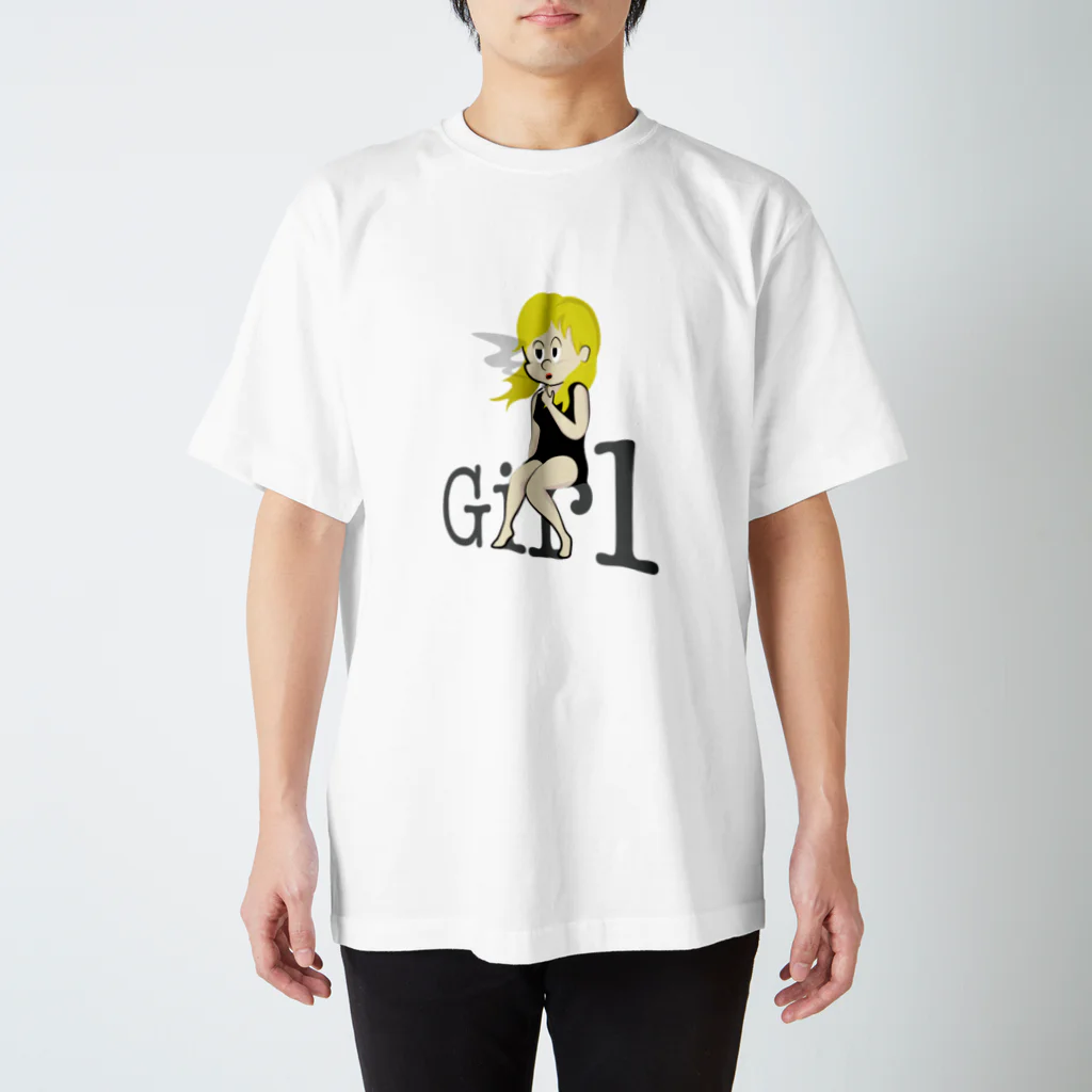 MobShopのmini-Girl Regular Fit T-Shirt