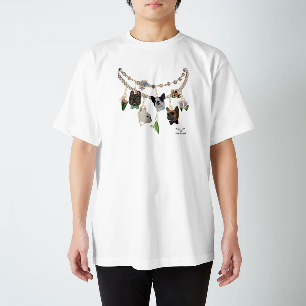 noe_to_meg (ノエとめぐ)の2022春フレブル服non.booコラボ【フレブル×花チャーム】 Regular Fit T-Shirt