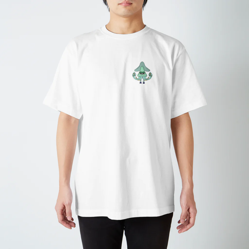 tag(タグ)　ステッカー　のイカ Regular Fit T-Shirt