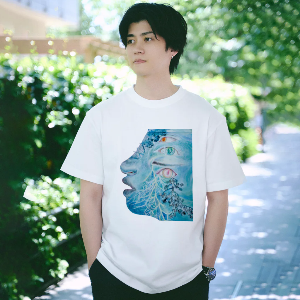 Wall Art ProjectのWAF Tシャツ　大小島真木 ver.1 Regular Fit T-Shirt