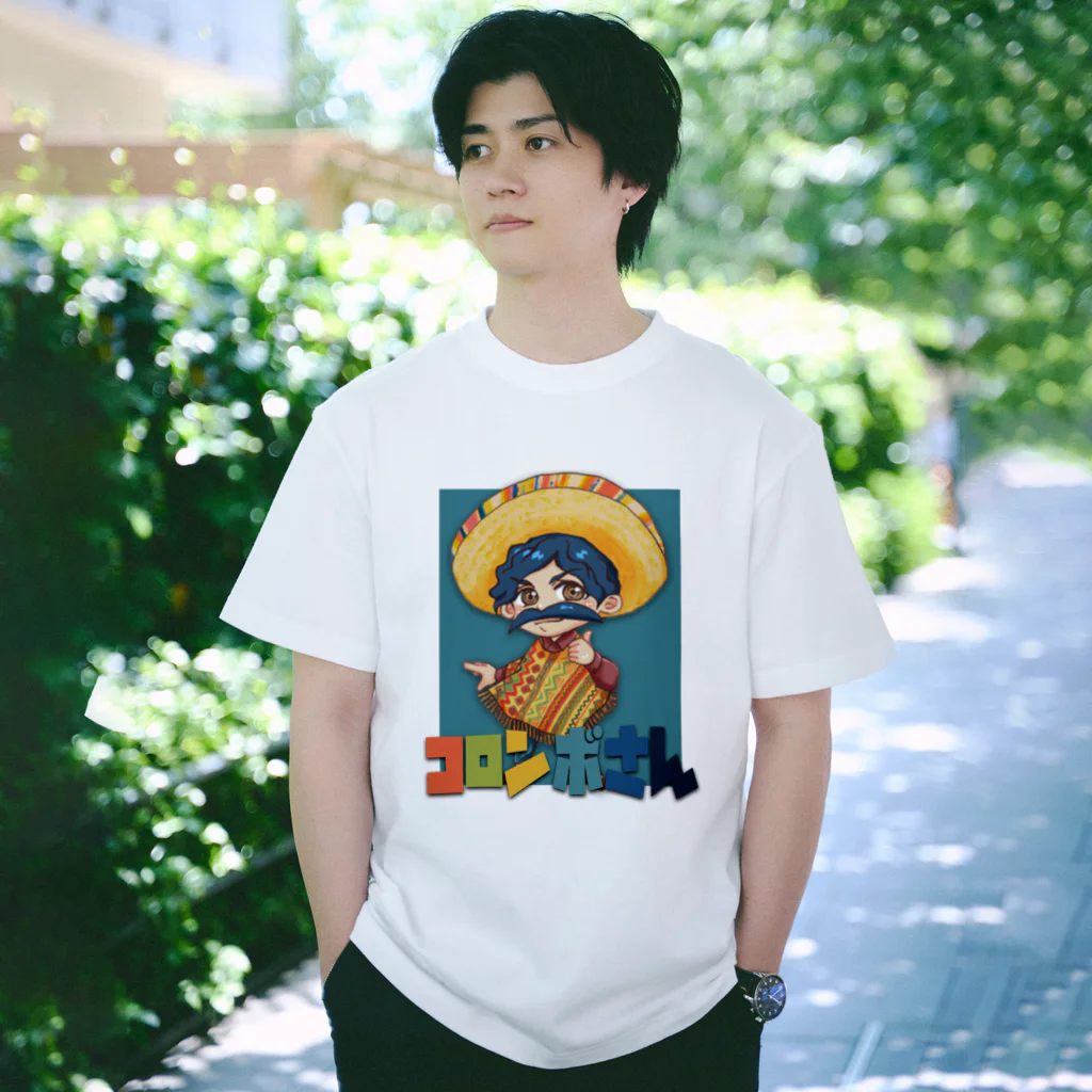 コロンボさんシンプルTシャツ（藍色） / コロンボさんショップ