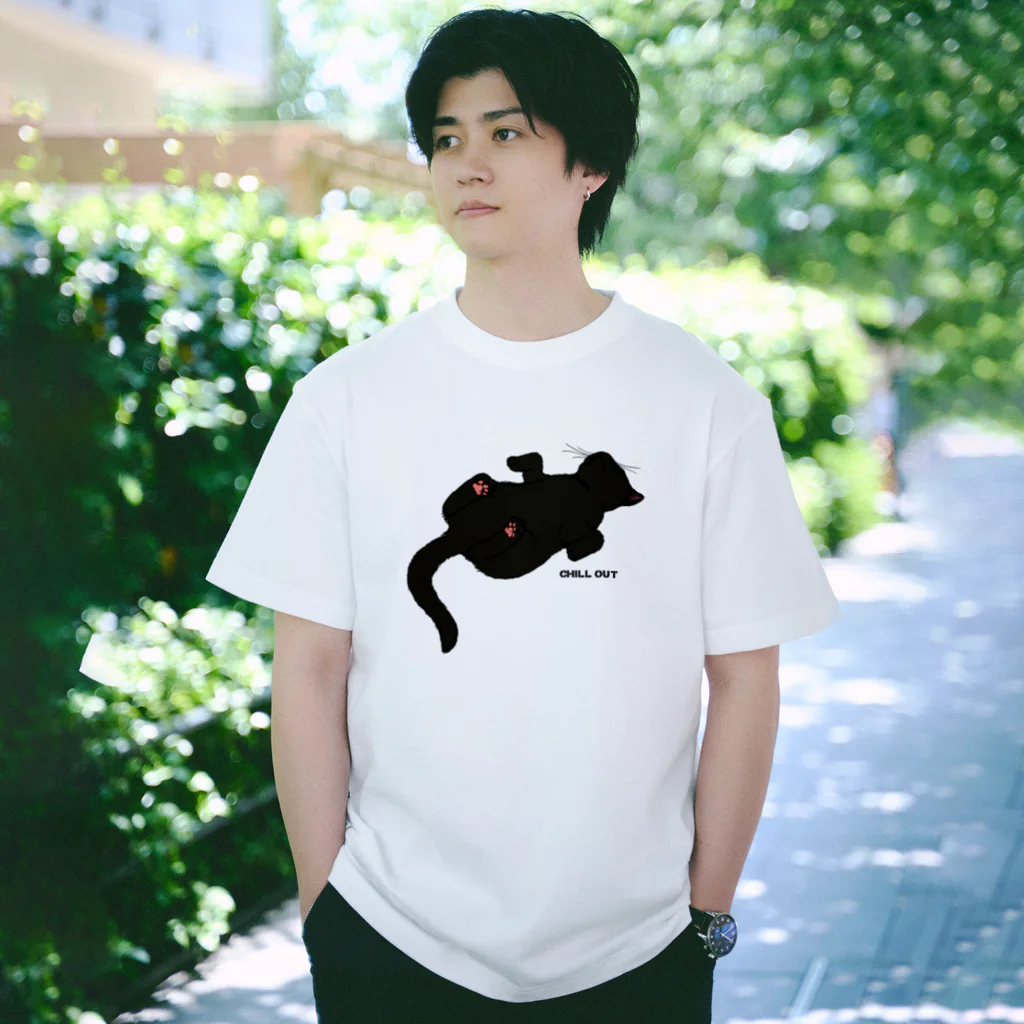 あふぐろ屋の気まま黒猫（両面） Regular Fit T-Shirt