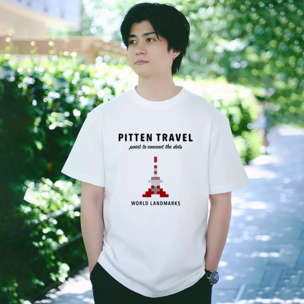 PITTEN PRODUCTSのPITTEN TRAVEL PX WORLD #2-1 Regular Fit T-Shirt