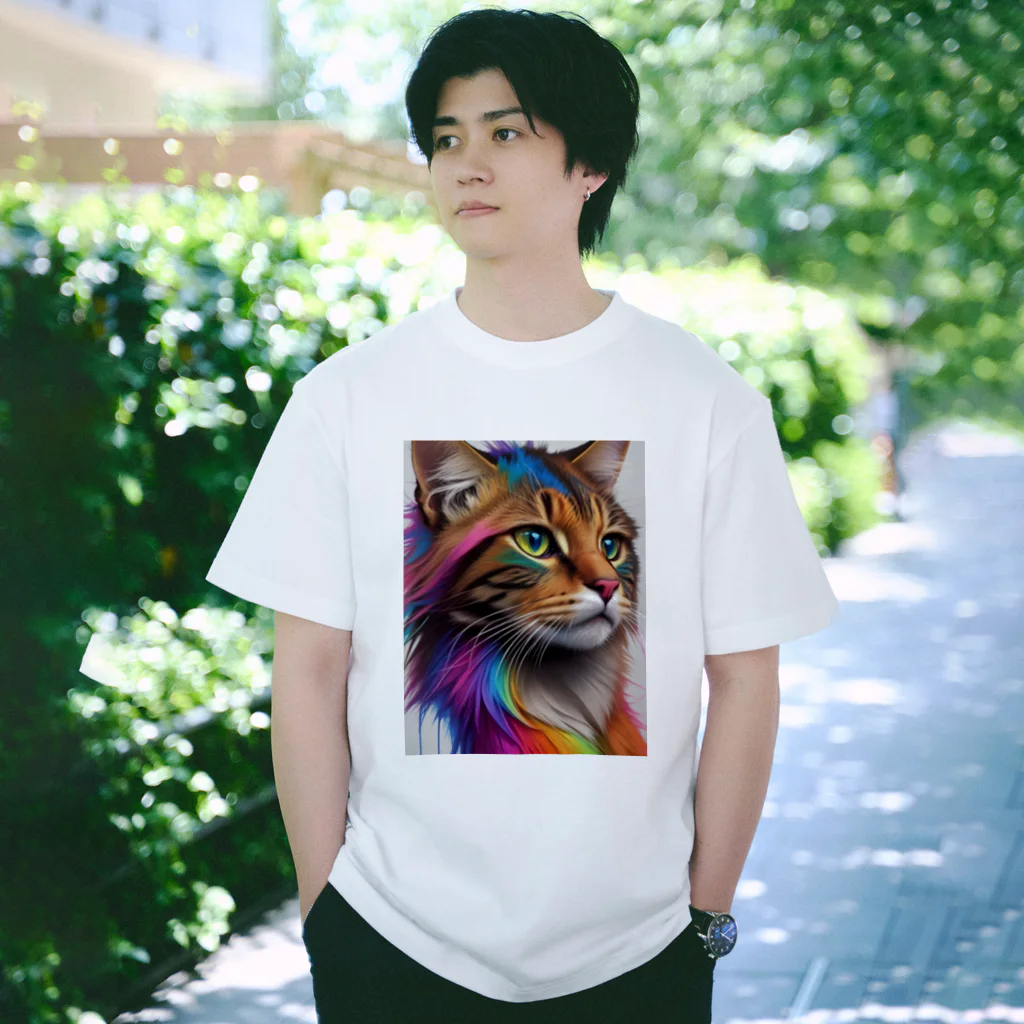 Pamoyanの虹色の幸せソマリ Regular Fit T-Shirt