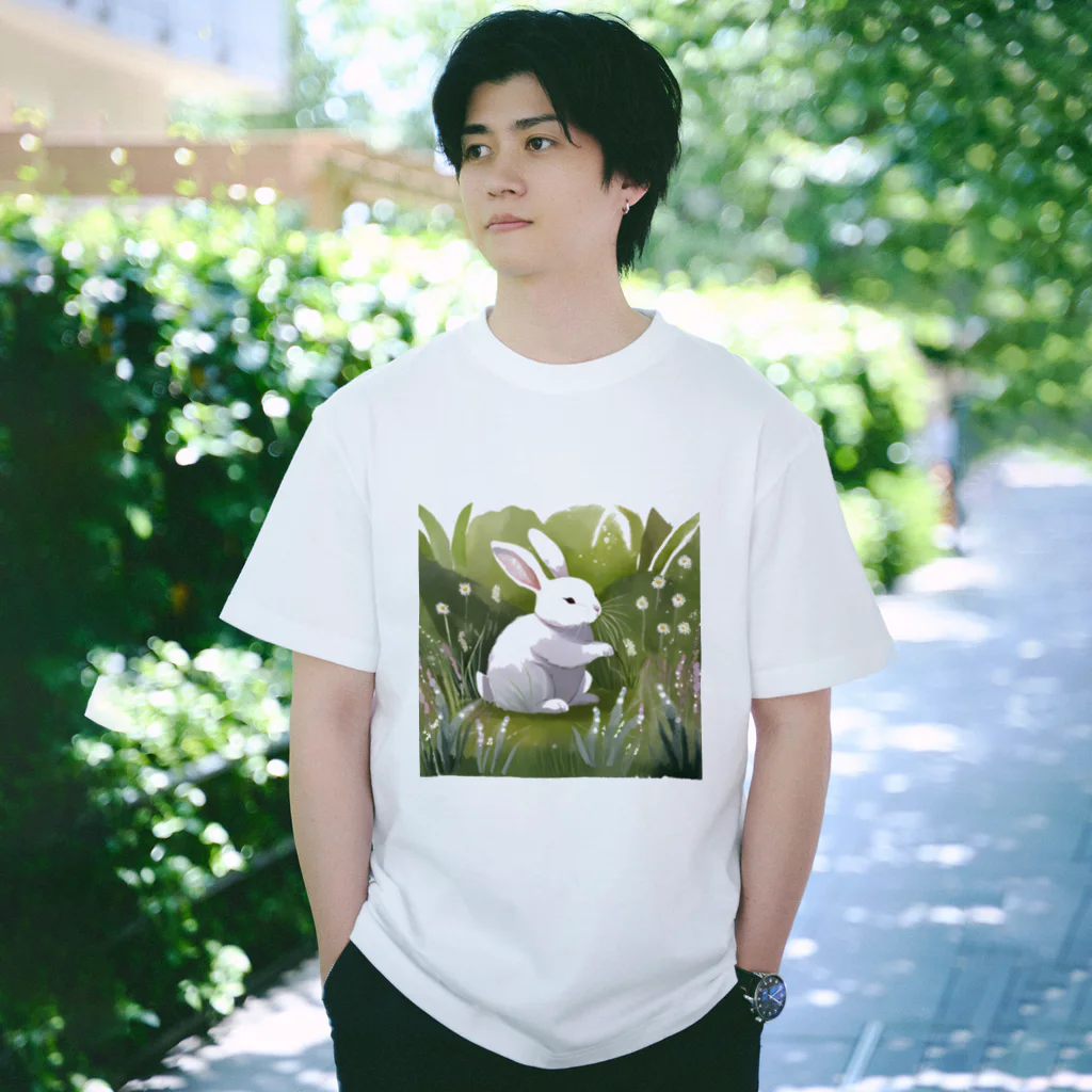 しろこまやのうさぎのお散歩 Regular Fit T-Shirt