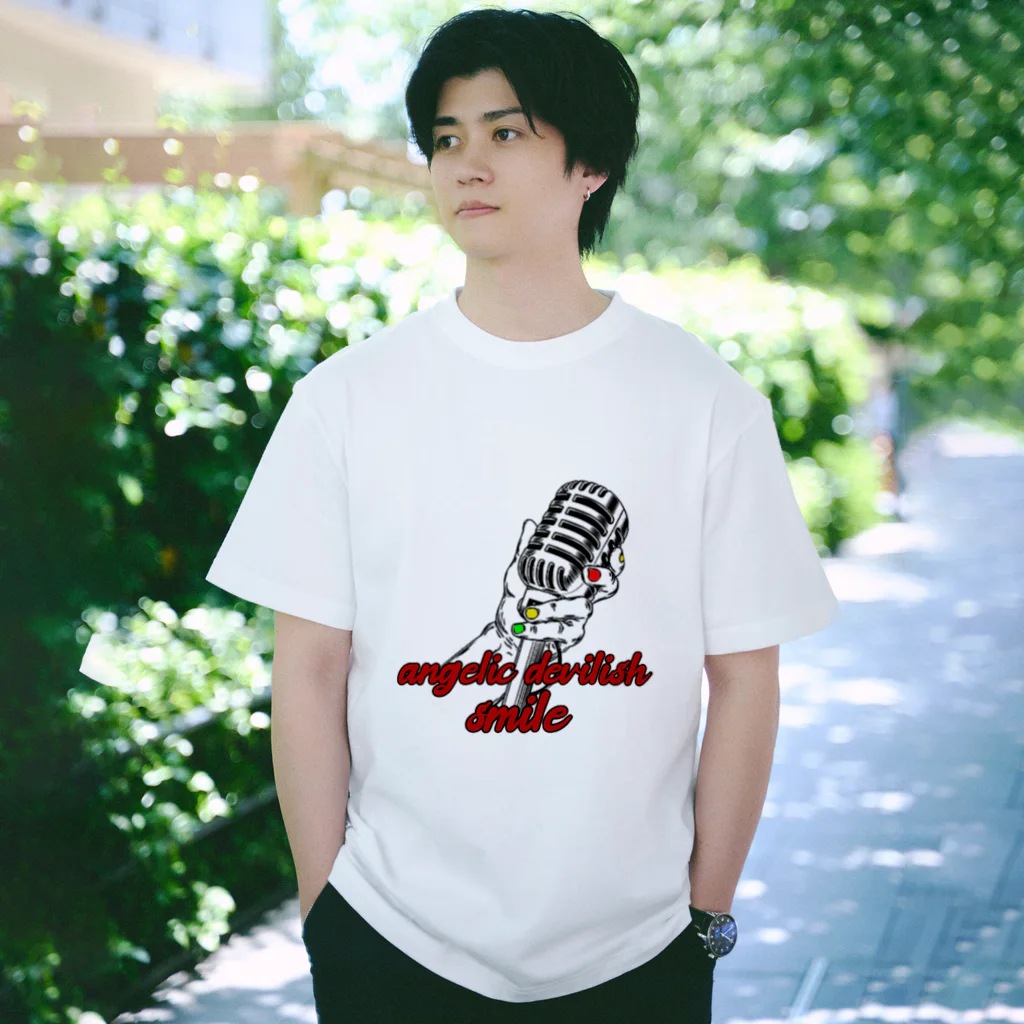 豆ナッツJAPAN。の豆レゲェTシャツ～angelic devilish smile～ Regular Fit T-Shirt