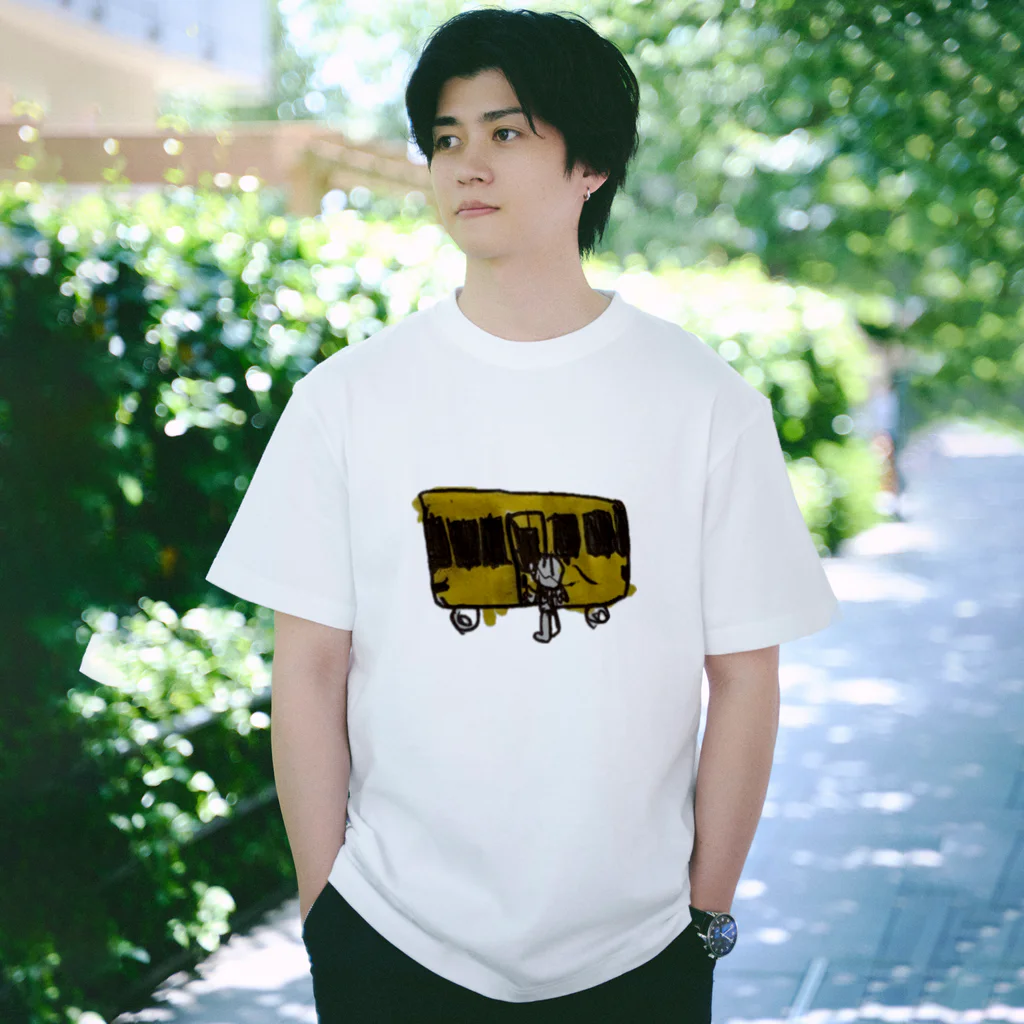 ASD そうちゃんの絵たちのそうちゃんとスクールバス Regular Fit T-Shirt