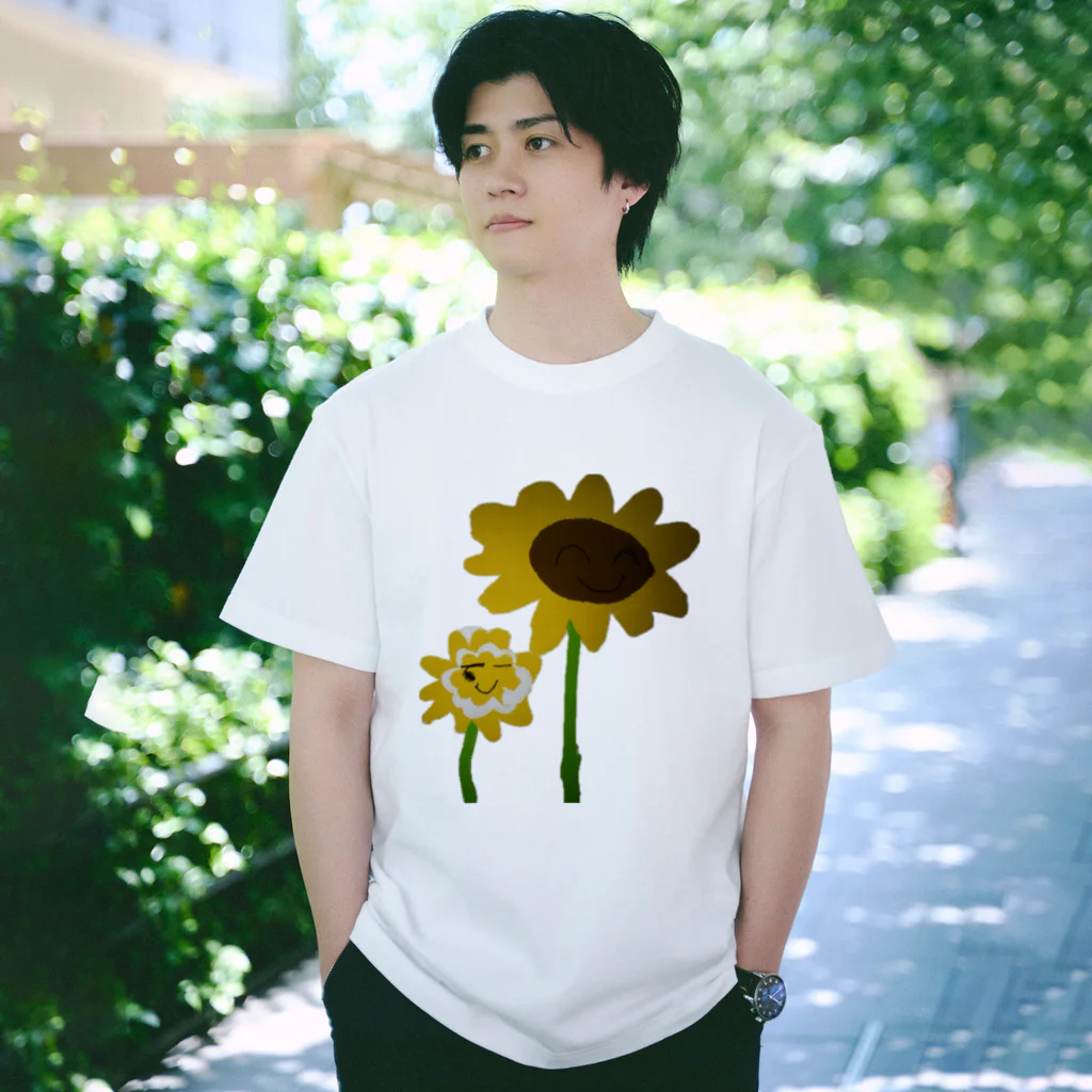 ASD そうちゃんの絵たちのそうちゃんのひまわり Regular Fit T-Shirt