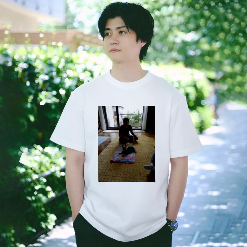 ﾈｺ丸吉（ﾀﾏ(*´ω｀)）のうちの旦那はんとポポ Regular Fit T-Shirt