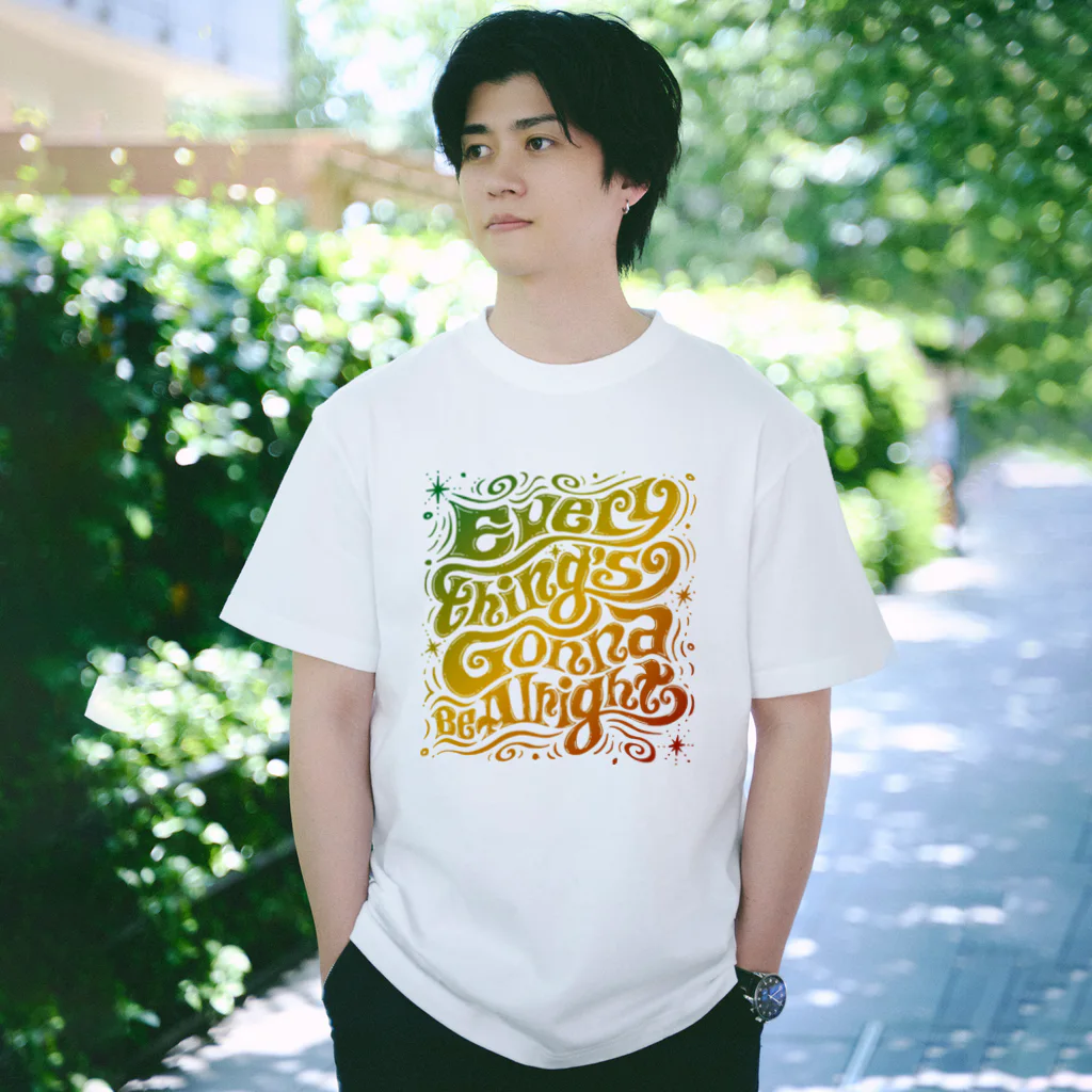 Art Studio TrinityのEverything's Gonna Be Alright Regular Fit T-Shirt