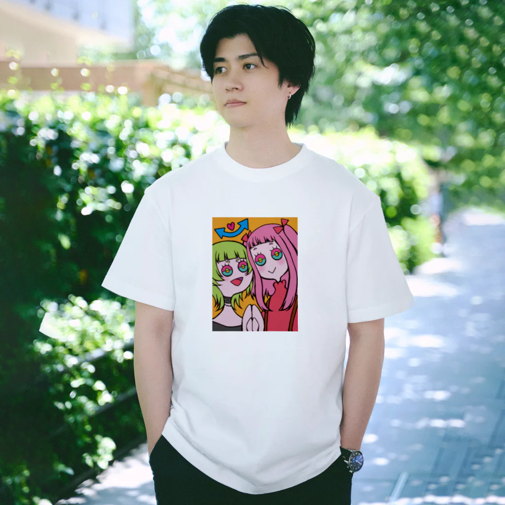 COLOR_INSISTのうらおもて Regular Fit T-Shirt