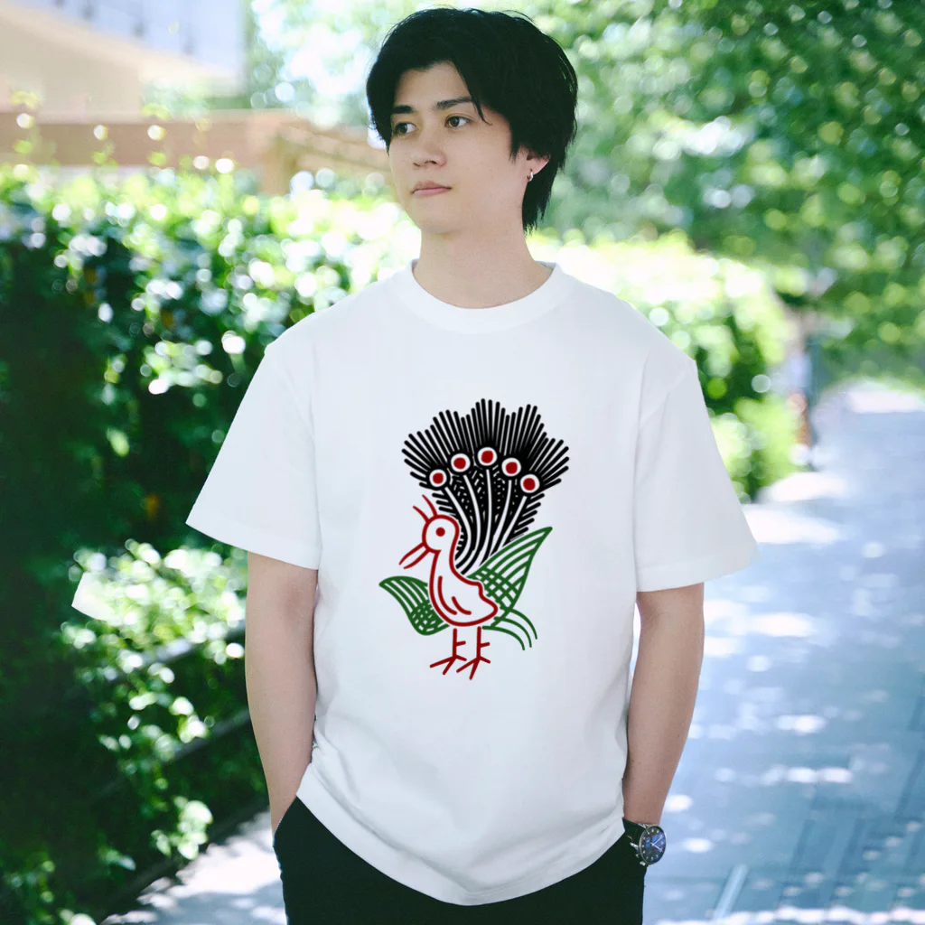 麻雀ロゴTシャツショップ 雀喰 -JUNK-の麻雀牌 1索 イーソウ 絵柄のみ＜索子> Regular Fit T-Shirt
